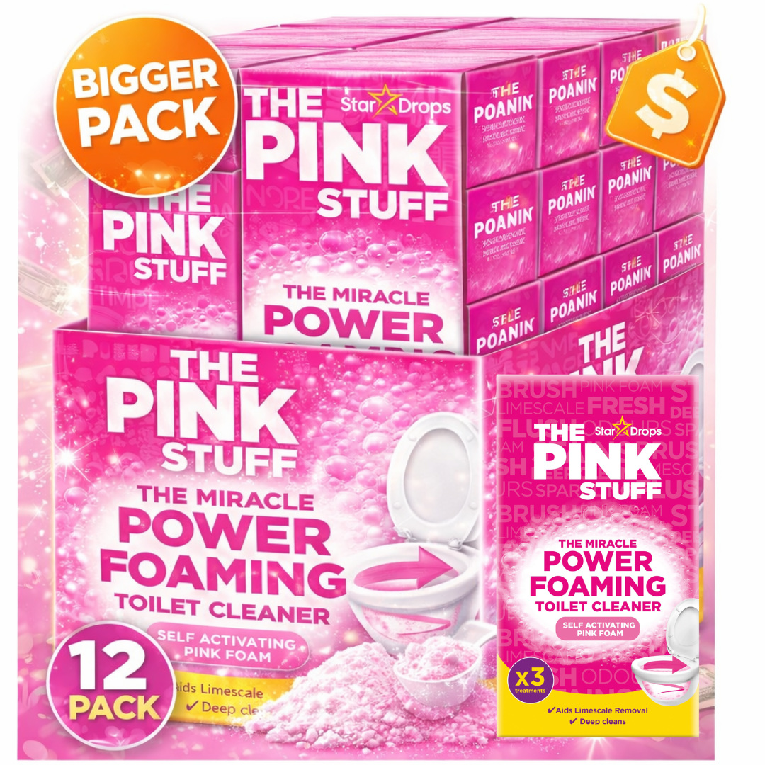 THE PINK STUFF MIRACLE FOAMING TOILET CLEANER