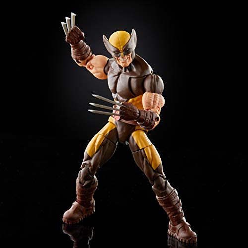 Marvel Hasbro Legends Series X-Men 6-inch Collectible Wolverine Action Figure Toy, Premium Detail And Accessory, Ages 4 And Up