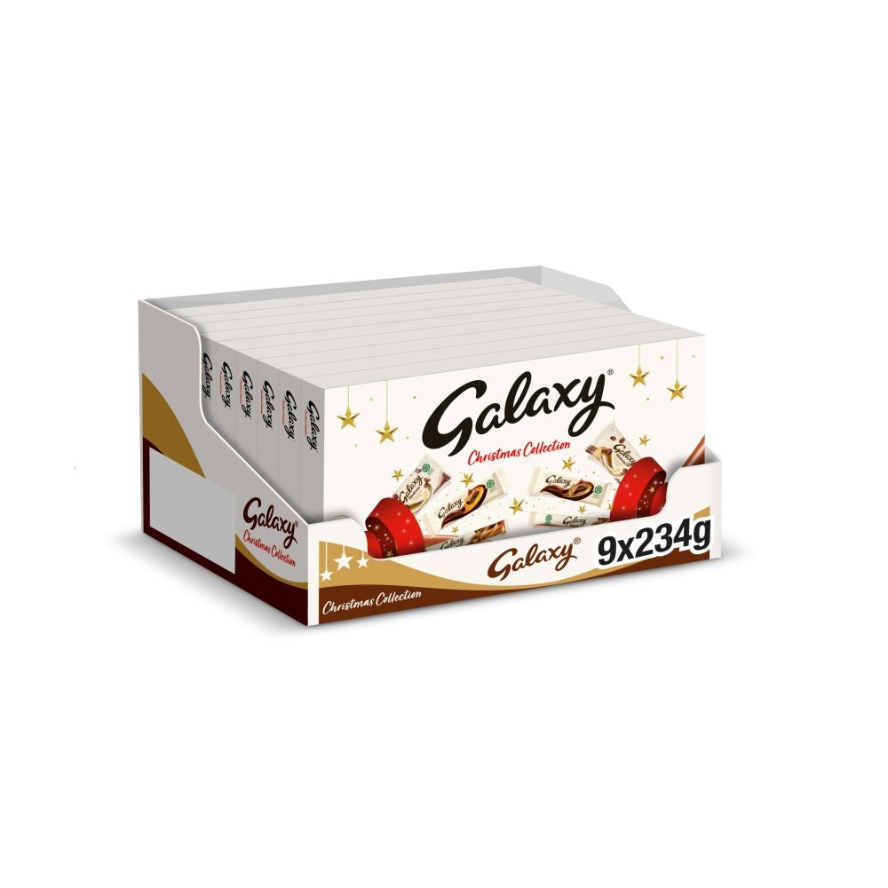 Galaxy Large Christmas Selection Box 234g, back