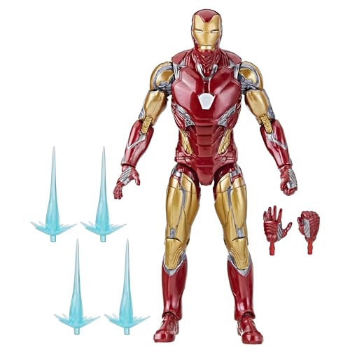Marvel Legends Series Iron Man Mark LXXXV Avengers: Endgame 6 Inch Action Figure, Red