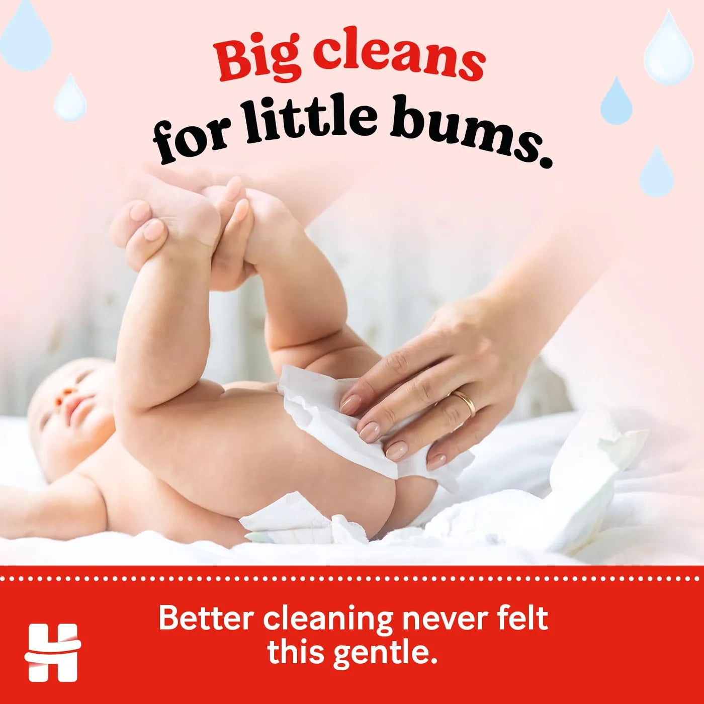 Huggies Pure Baby Wipes 12 x 48 Pack