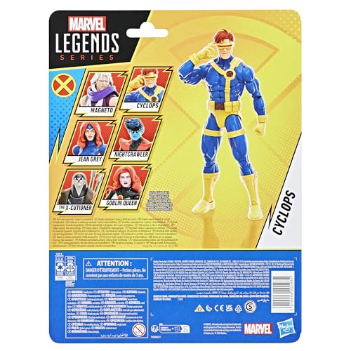 Marvel Legends Series Cyclops X-Men ‘97 6 Inch Action Figure Age 4+, Red