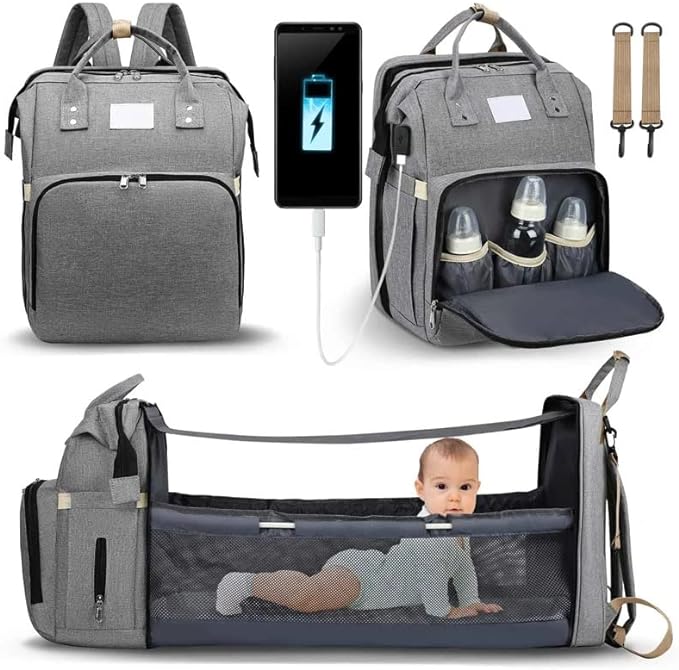 Alimos Changing Bag Backpack Nappy Changing Bags with Changing Pad an Alimosuk