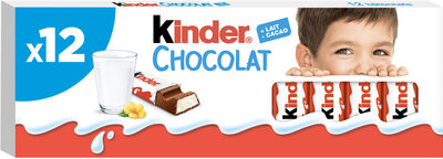 KINDER CHOCOLATE BARS 12 PK 10/26