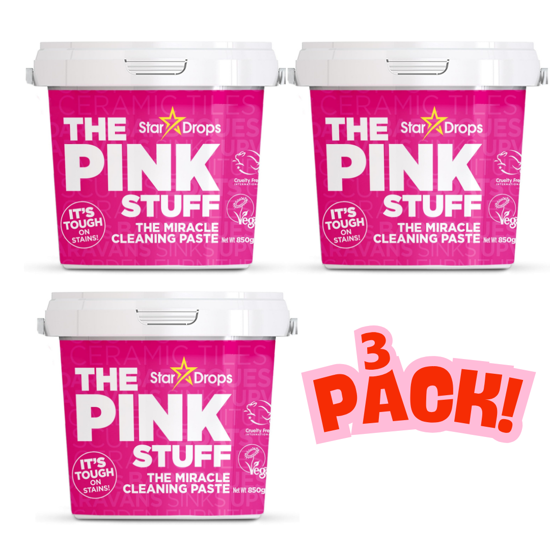 The Pink Stuff Miracle Cleaning Paste 850g - The Powerful All Purpose Multi Surface Cleaner For Ovens Bathrooms Kitchens And More