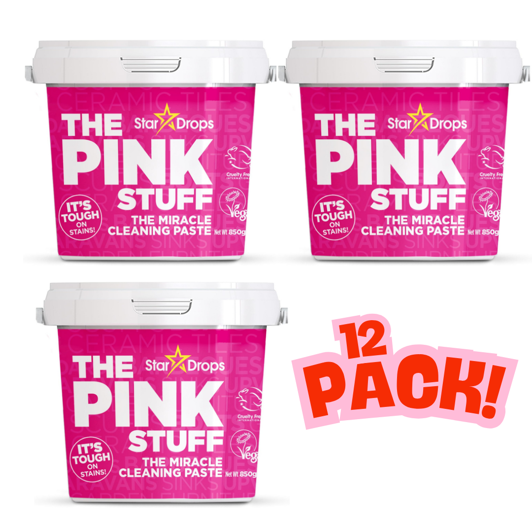 The Pink Stuff Miracle Cleaning Paste 850g - The Powerful All Purpose Multi Surface Cleaner For Ovens Bathrooms Kitchens And More