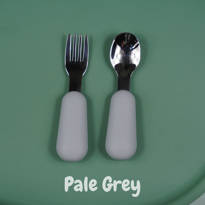 Alimos Toddler Cutlery Set – Stainless Steel Spoon & Fork