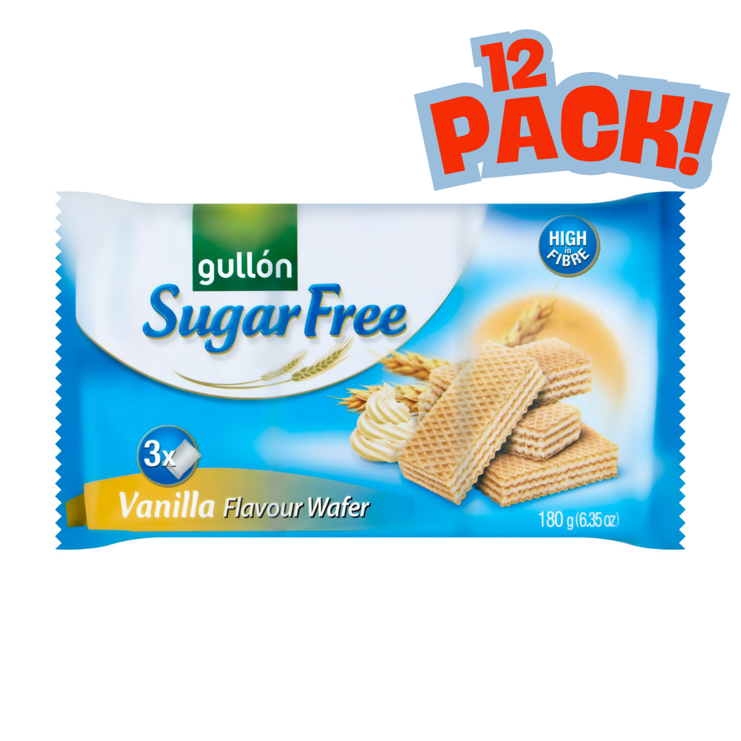 GULLON SUGAR FREE VANILLA FLAVOUR WAFERS