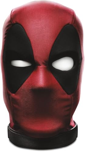 Marvel Legends Deadpool’s Head Premium Interactive, Moving, Talking Electronic, App-Enhanced Adult Collectible, with 600+ SFX and Phrases,Red