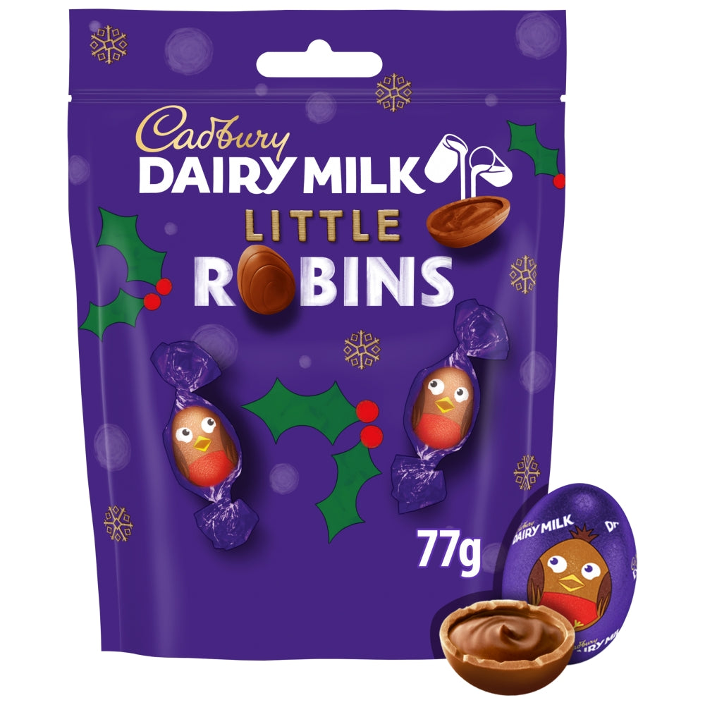 Cadbury Dairy Milk Little Robins 77g bag