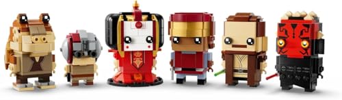 LEGO 40676 Brickheadz Star Wars The Phantom Menace 10+ 732 Pieces With Buildable Figures of Various Characters