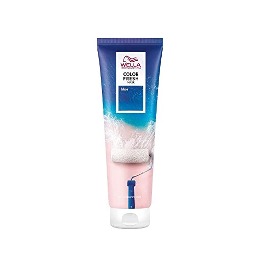 WELLA 3 x Professionals Color Fresh Semi-Permanent Hair Mask 150ml - Blue