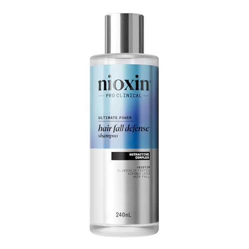 Nioxin Anti-Hair Loss Shampoo - Hair Loss Treatment for Women & Men - With Caffeine & Niacinamide (240ml)