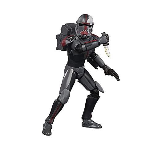 Star Wars The Black Series Bad Batch Hunter 6-Inch-Scale The Clone Wars Collectible Action Figure, Toys For Kids Ages 4 and Up