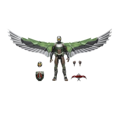 Marvel Legends Series Falcon, Captain America: Brave New World Deluxe 15-cm Action Figure, Green