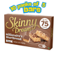 SKINNY CREAM SKINNY CRUNCH BARS CASE ( 10 x 5 = 50 bars per case )