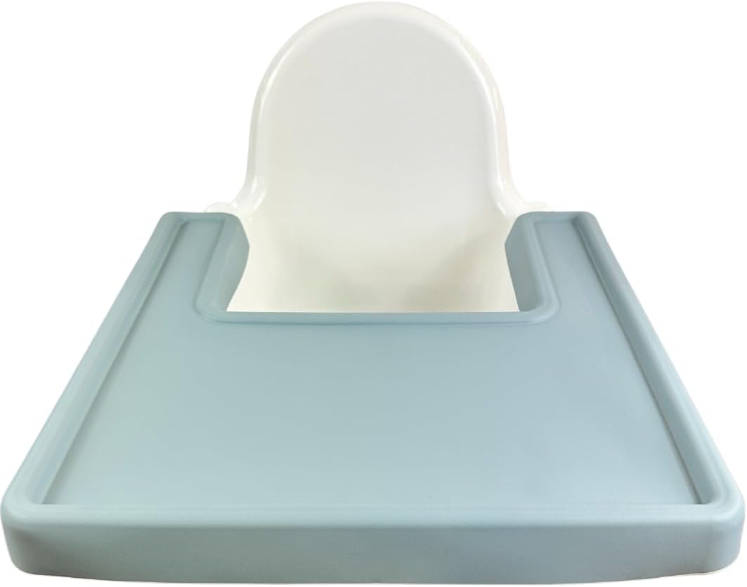 Alimos High Chair Baby Mat Tray Made For IKEA ANTILOP BPA Free Accessories Full Cover Silicone Placemat Dishwasher Safe