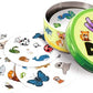 Asmodee | Dobble Animals | Fun Family Card Game | Fast-Paced Observation Game | 15 Min Playtime | 2-8 Players | Ages 6 and up | Tin Box & 55 Cards