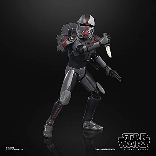 Star Wars The Black Series Bad Batch Hunter 6-Inch-Scale The Clone Wars Collectible Action Figure, Toys For Kids Ages 4 and Up