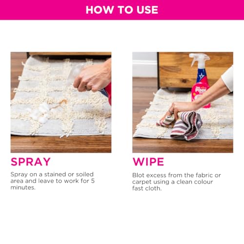 The Pink Stuff The Miracle Foaming Carpet & Upholstery Stain Remover 500ml