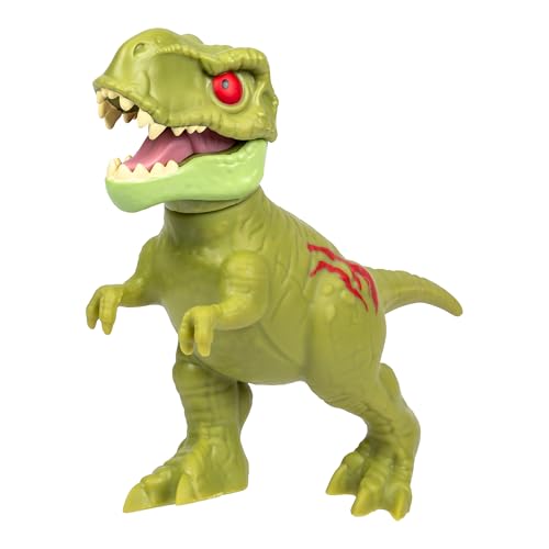 Heroes of Goo Jit Zu Jurassic World Rebirth Dino Rampage Tyrannosaurus Rex, Super Squishy And Stretchy, With Rampage Action Chomping Jaws