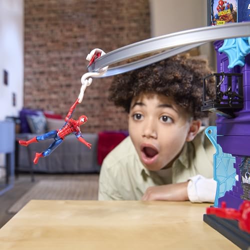 Marvel Spider-Man VenomVersus Web Slinging City Playset, Purple