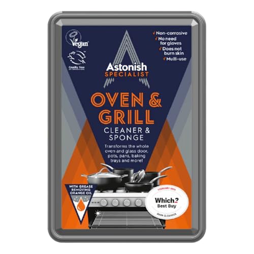 Astonish Premium Edition Oven & Grill Cleaner & Sponge 250g