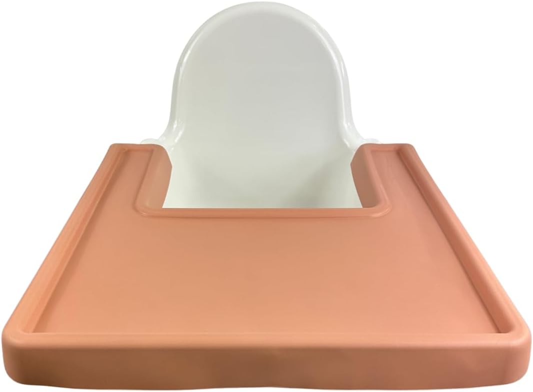 Alimos High Chair Baby Mat Tray Made For IKEA ANTILOP BPA Free Accessories Full Cover Silicone Placemat Dishwasher Safe