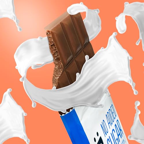 Diablo No Added Sugar Milk Chocolate Bar – Maltitol Sweetened, Low Carb & Gluten-Free Treat, Ideal Snack for All – Celebrate Any Occasion, Birthdays, Valentine’s, Anniversary – 85g, 6 Packs