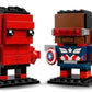 LEGO 40668 Brickheadz Captain America and Red Hulk Figures 10+ 202 Pieces