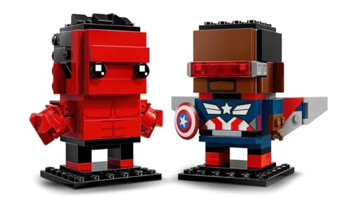 LEGO 40668 Brickheadz Captain America and Red Hulk Figures 10+ 202 Pieces