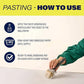 Bartoline All Purpose Wallpaper Adhesive 10 Roll – Mixes in 30 Seconds, Ready in 4 Minutes Strong Starch-Based Flake Paste for All Wallpaper Types and Polystyrene Tiles, Easy Spread, Long-Lasting Hold
