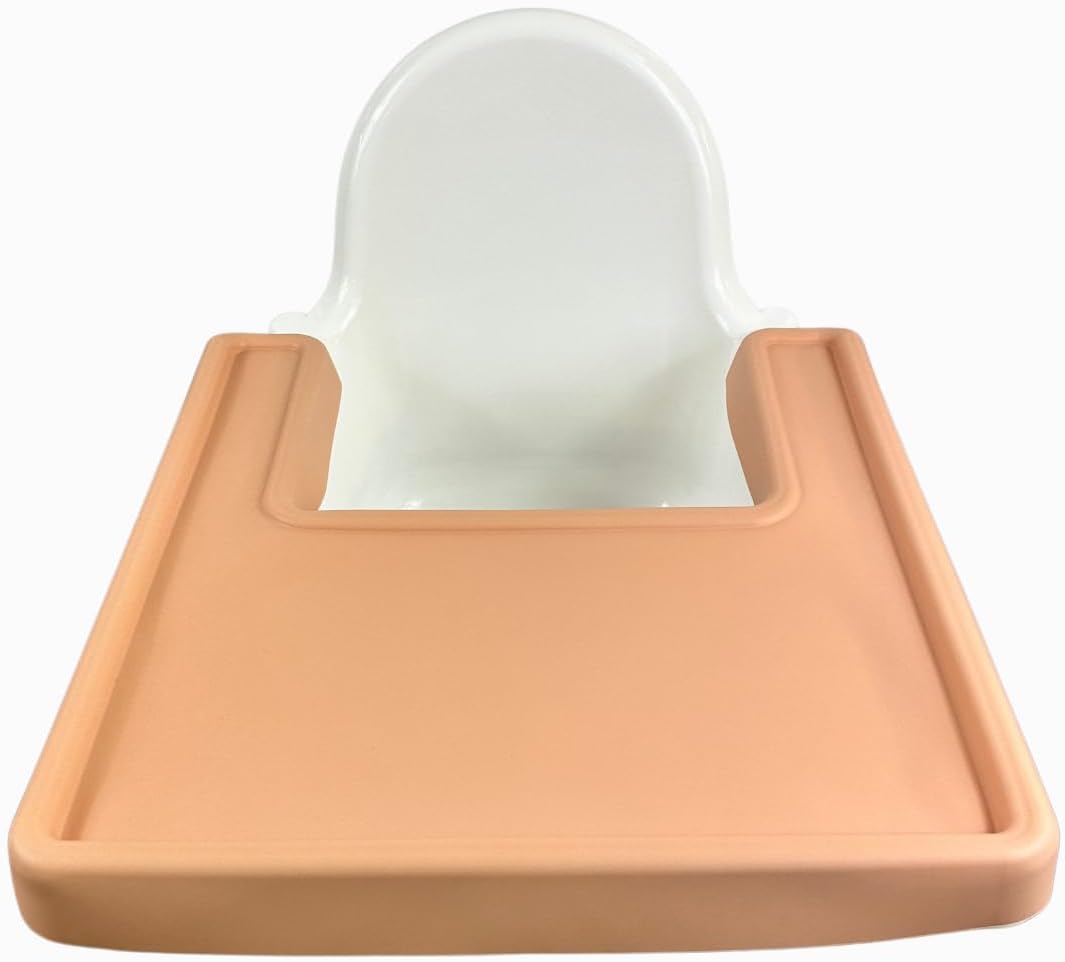 Alimos High Chair Baby Mat Tray Made For IKEA ANTILOP BPA Free Accessories Full Cover Silicone Placemat Dishwasher Safe