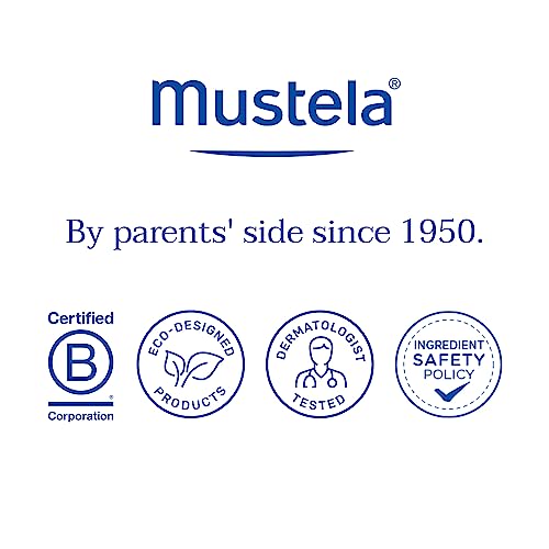 Mustela - Foam Shampoo for Newborns – Tear-Free Baby Shampoo with 99% Natural Ingredients and Avocado Polyphenol – Limits Cradle Cap and Soothes the Scalp – Gentle Hair Care Formula – 150ml