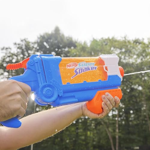 Nerf Super Soaker Flip Fill Water Blaster, Water Blaster, Water Toys, 1, Ideal for Garden Games, 887ml, Multicolor