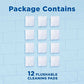 6X Duck Fresh Brush Refills (6 Packs, 72 Flushable Cleaning Pads)- Biodegradable- Duck Toilet Bowl Cleaner