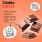Diablo No Added Sugar Milk Chocolate Bar – Maltitol Sweetened, Low Carb & Gluten-Free Treat, Ideal Snack for All – Celebrate Any Occasion, Birthdays, Valentine’s, Anniversary – 85g, 3 Packs