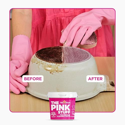 The Pink Stuff Miracle Cleaning Paste 850g - The Powerful All Purpose Multi Surface Cleaner For Ovens Bathrooms Kitchens And More
