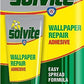 Solvite Wallpaper Repair Adhesive, Wallpaper Paste for Fixing Tears, Seams & Edges, Extra-Strong Glue for Seam Repair, Easy-Spread, 1x56g
