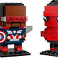 LEGO 40668 Brickheadz Captain America and Red Hulk Figures 10+ 202 Pieces