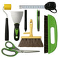 Tsekouri Wallpaper Paste Kit - Set Includes 8 Piece Wallpaper Kit Containing Wallpaper Paste Brush and Smoother, Wallpaper Seam Roller, Wall Paper Scraper Tool & Measuring Tape