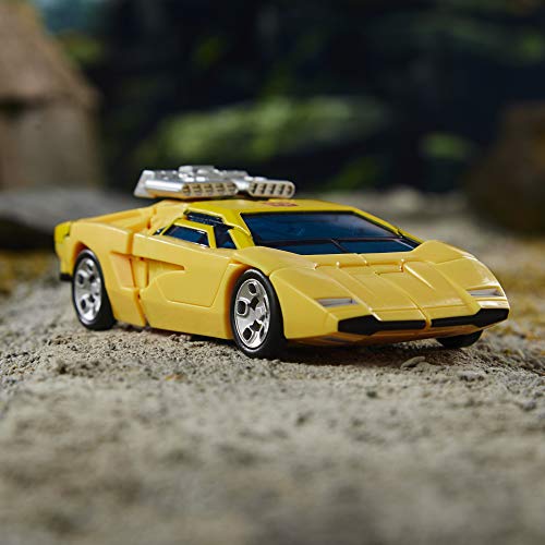Transformers Toys Generations War for Cybertron: Earthrise Deluxe WFC-E36 Sunstreaker Action Figure – Children Aged 8 and Up, 14-cm