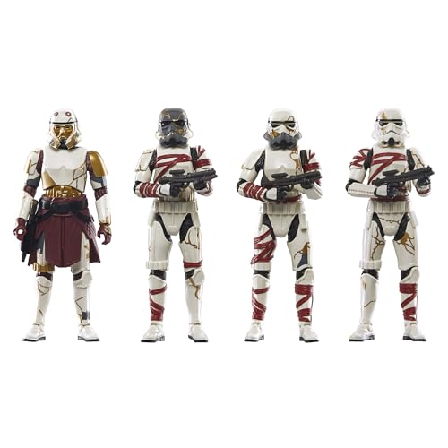 Star Wars The Vintage Collection Captain Enoch & Thrawn’s Night Troopers, Ahsoka 3.75 Inch Collectible Action Figure 4-Pack