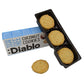 Diablo Sugar-Free Cookies – Mixed Flavours No Sugar Cookies Luxury Biscuits, Healthy Crunchy Snacks Gift Box for Adults, Kids and Families – Coconut, Peanuts, Chocolate Chip, Pack of 3