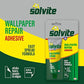 Solvite Wallpaper Repair Adhesive, Wallpaper Paste for Fixing Tears, Seams & Edges, Extra-Strong Glue for Seam Repair, Easy-Spread, 1x56g