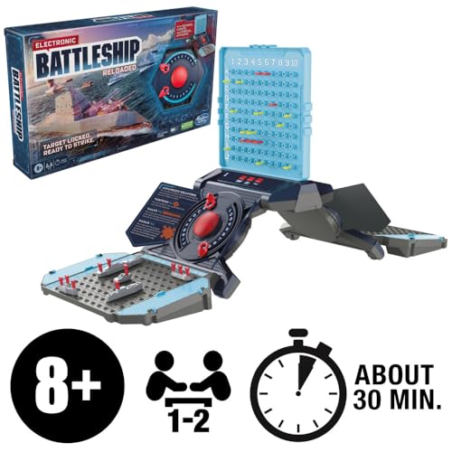 Hasbro Gaming Electronic Battleship Reloaded Board Game