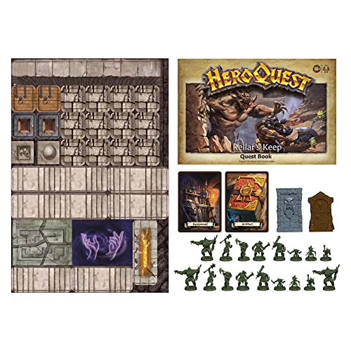 Avalon Hill HeroQuest Kellar's Keep Expansion, Ages 14 and Up 2-5 Players, Requires HeroQuest Game System to Play