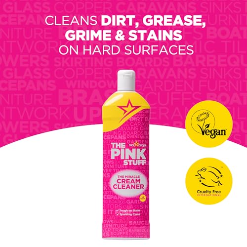 The Pink Stuff Stardrops Miracle Cream Cleaner 500ml PACK OF 2