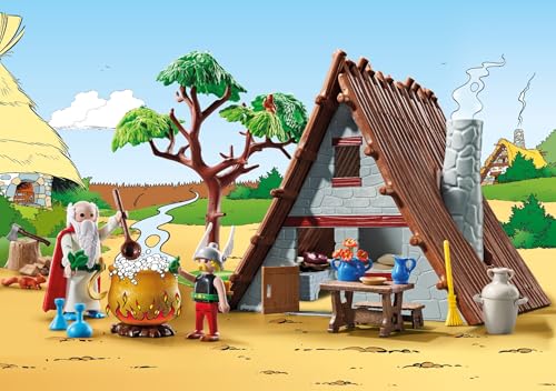 Playmobil | Asterix | Asterix House | Asterix Playset | Asterix and Obelix | Adventure Toy for Kids Aged 5+ | 71828