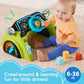 Fisher-Price Baby & Toddler Learning Toy Laugh & Learn Sit & Steer Driver Car Activity Center with Smart Stages for Ages 6+ Months, HTW88